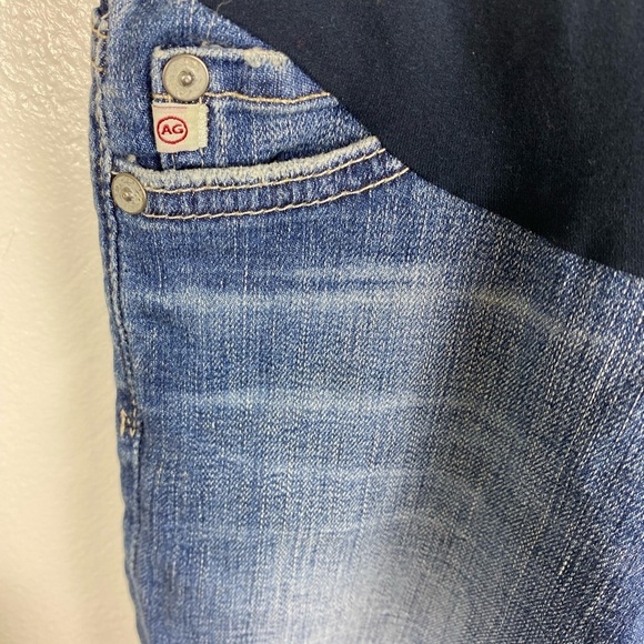 AG Adriano Goldschmied Maternity Blue Jeans women’s size 25R - Picture 11 of 12